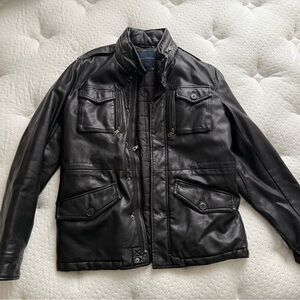 Tommy Hilfiger Black Military Field Jacket